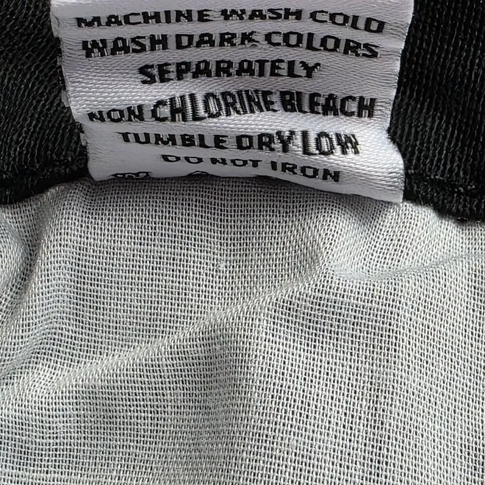 Start Men's Size 42 X 27 Black Straight Leg Work Pants